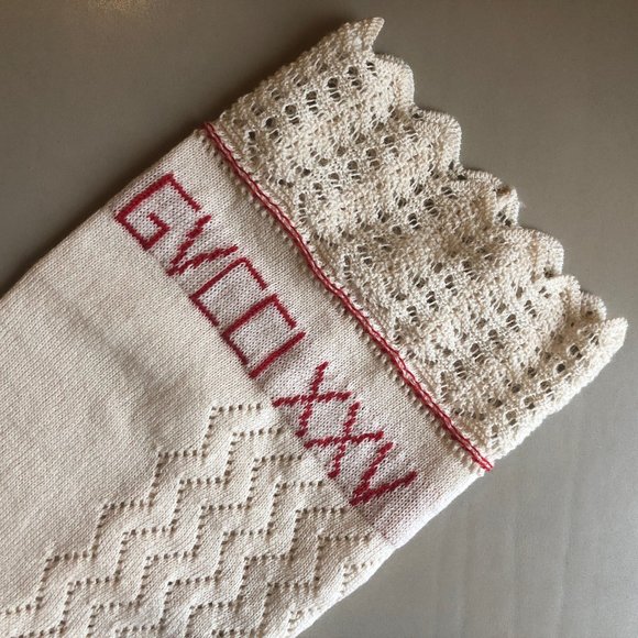 Gucci GVCCI XXV Cotton Knit Socks in Ivory - Picture 4 of 5